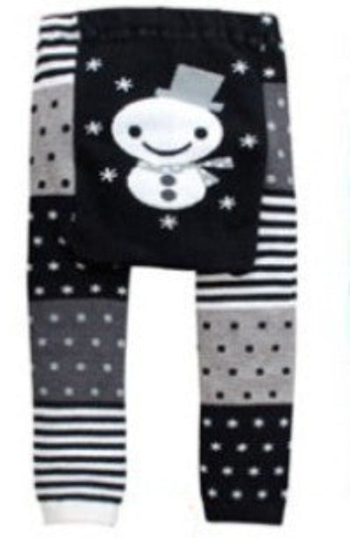 Online discount shop Australia - Baby Pants cartoon print knitted busha pp pants elastic waist toddler Leggings Kids Clothes 3-24 M