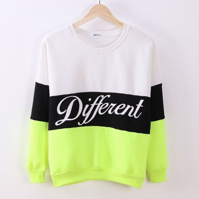 Letter Printed Women Pullover Tops Sweat Shirt Blouse Sweater Thick Tracksuits Sudaderas Y8-Dollar Bargains Online Shopping Australia