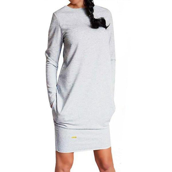 Women Long Sleeve Warm Autumn Dress Vestidos Sweatshirt Party Short Mini Jumper Dresses