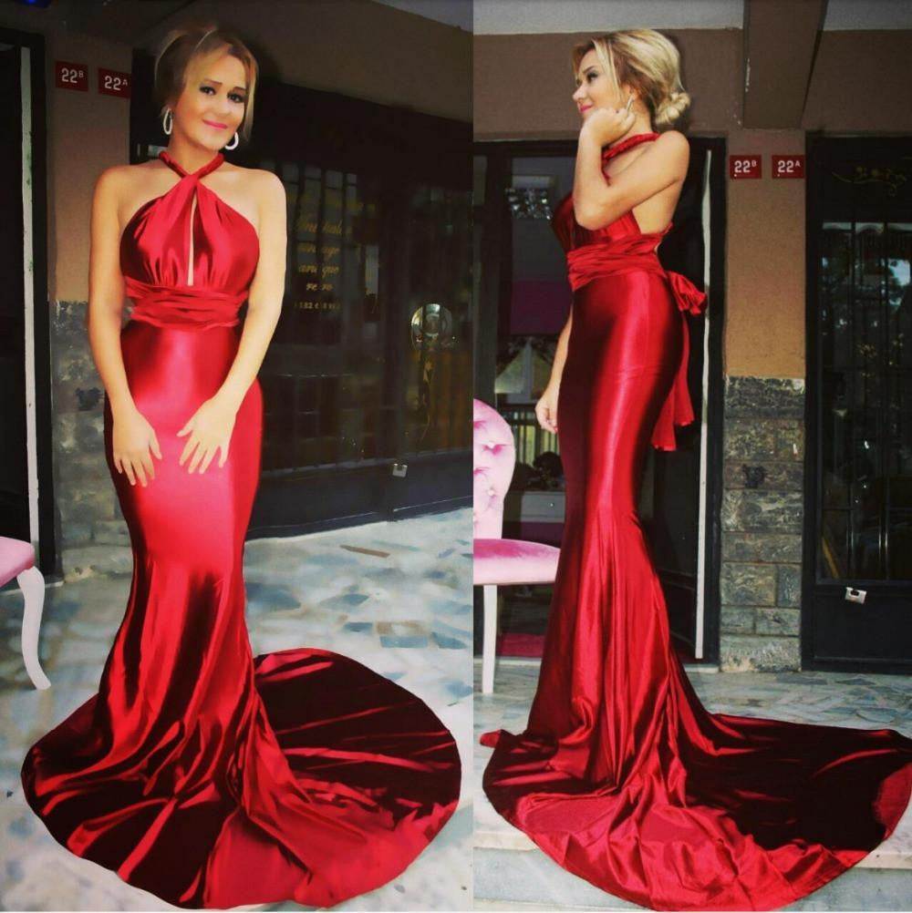 v-neck sleeveless maxi dress FT5035