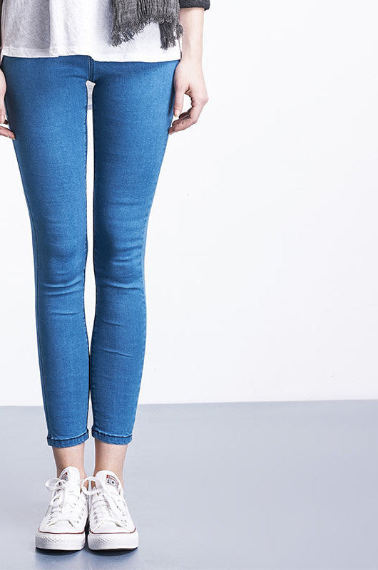 Online discount shop Australia - Casual Women Jeans Pant Slim Stretch Cotton Denim Trousers jeans for woman Blue 4xl 5xl 6xl