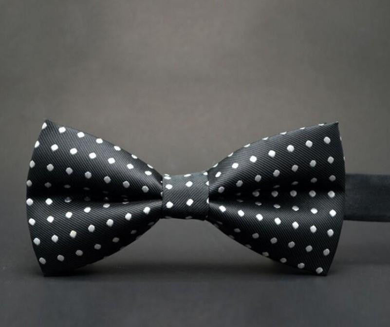 Wedding Ties Adjustable Satin Men Dot Tuxedo Classic Party Novelty Bow Tie Necktie pajaritas hombre noeud papillon men