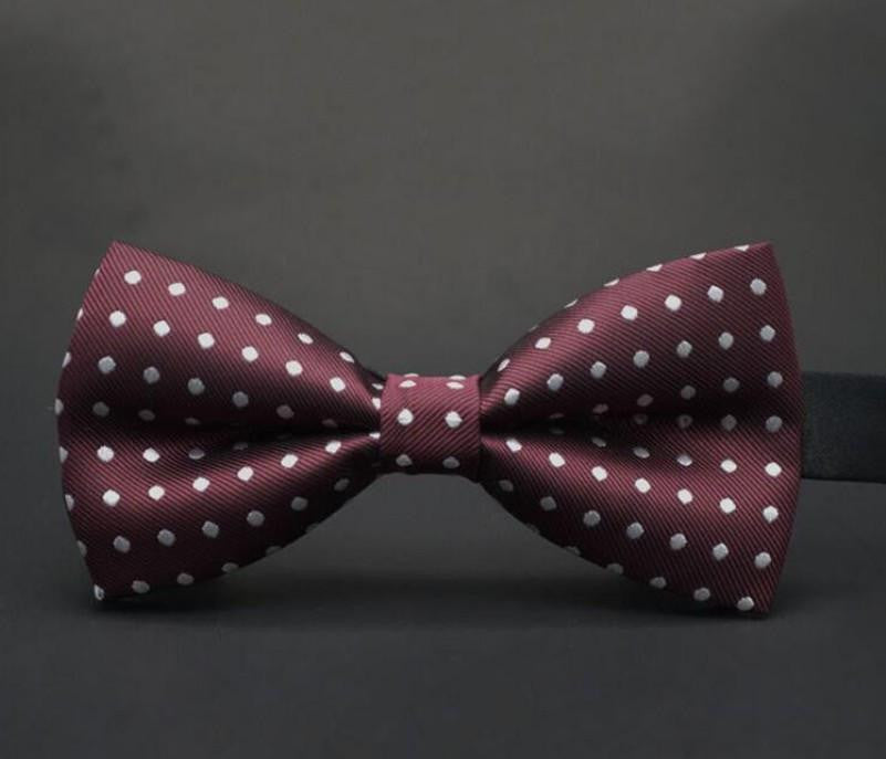 Wedding Ties Adjustable Satin Men Dot Tuxedo Classic Party Novelty Bow Tie Necktie pajaritas hombre noeud papillon men