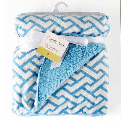 Baby blankets thicken double layer fleece infant swaddle bebe envelope stroller wrap for borns baby bedding blanket-Dollar Bargains Online Shopping Australia