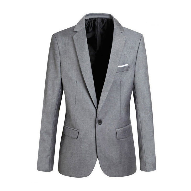 leisure Suits Men Slim small suit coat Boys and young men thin suit #MC016