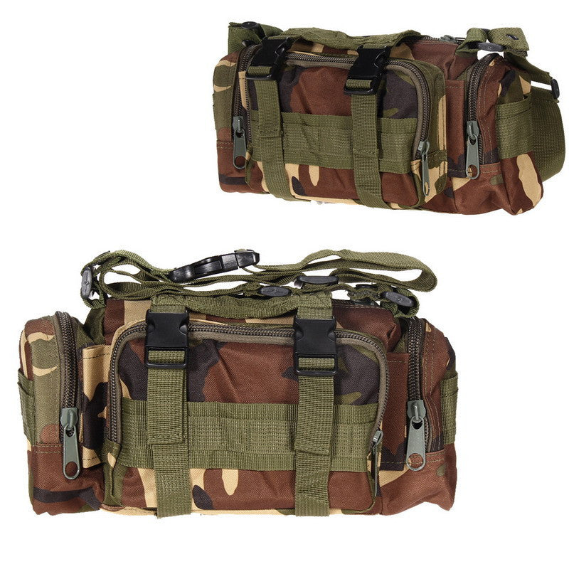 Online discount shop Australia - 600D waterproof Oxford fabric Climbing Bags Outdoor Military Tactical Waist Pack Molle Camping Hiking Pouch Bag H1E1