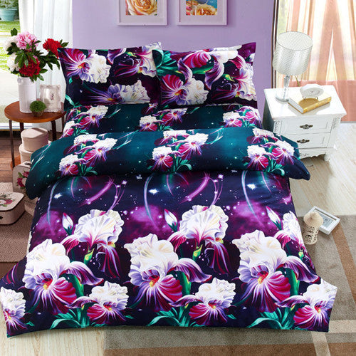 4pcs 3d bed set bedding sets High .pillowcase reactive printed bedclothes queen size bed linen-Dollar Bargains Online Shopping Australia