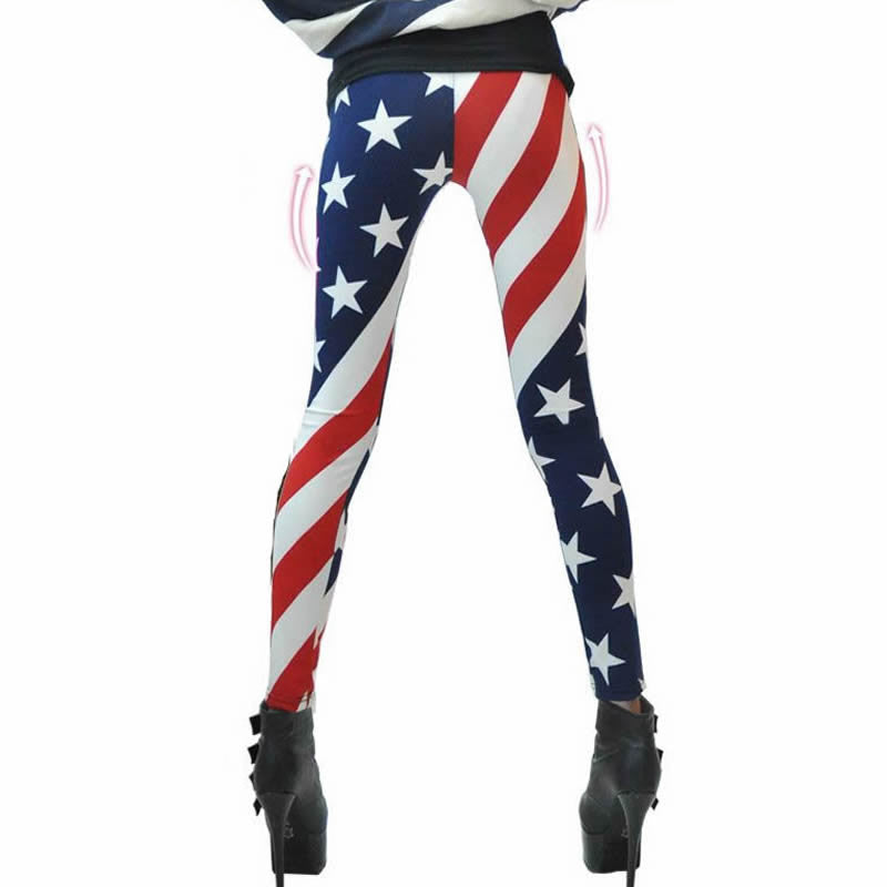 Online discount shop Australia - High Elastic Design Vintage graffiti Leggings Floral patterned Print Leggins