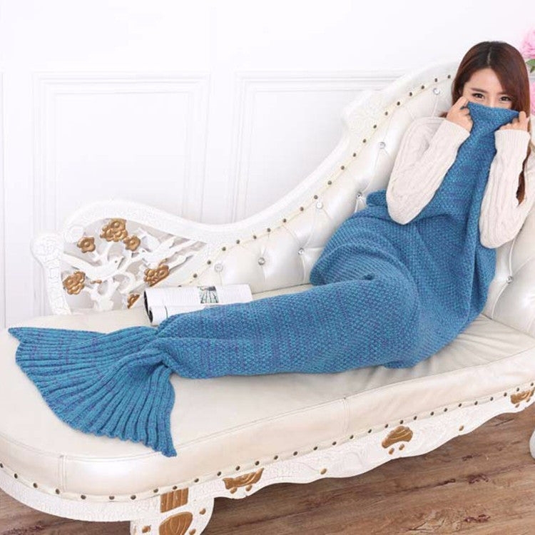 Online discount shop Australia - Creative Blanket Adult /child/baby Knit Cashmere TV Sofa Blanket