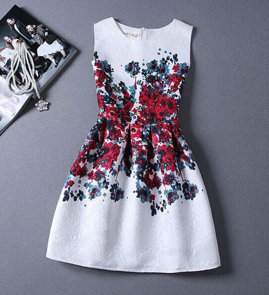 Online discount shop Australia - Big Stitching Lace Dress Sleeveless Vestidos Evening Mini Sexy Women Summer Dress