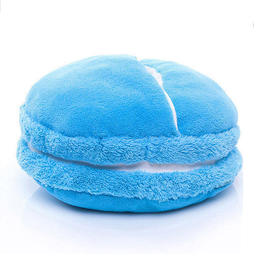 Online discount shop Australia - Creative Macaron Plush Foot Warmer Feet Warmer Slippers Sofa/Chair/Seat/Back Cushion Pillow for Office Decoration Home