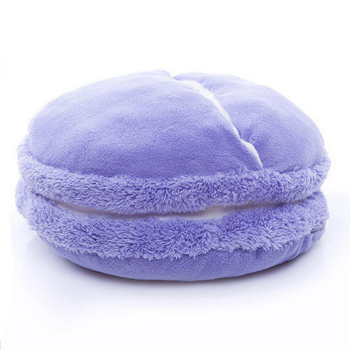 Online discount shop Australia - Creative Macaron Plush Foot Warmer Feet Warmer Slippers Sofa/Chair/Seat/Back Cushion Pillow for Office Decoration Home