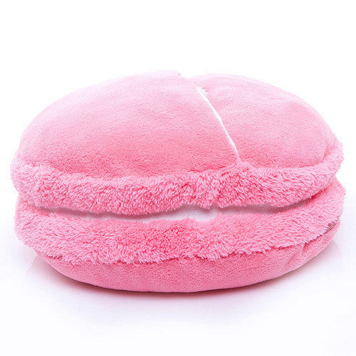 Online discount shop Australia - Creative Macaron Plush Foot Warmer Feet Warmer Slippers Sofa/Chair/Seat/Back Cushion Pillow for Office Decoration Home