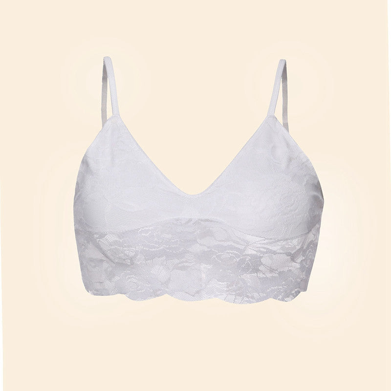 Online discount shop Australia - 2 Colors New Women Sexy Bustier Crop Top Deep Sexy V Neck Sleeveless Lace Floral Camisole Solid Tank Tops