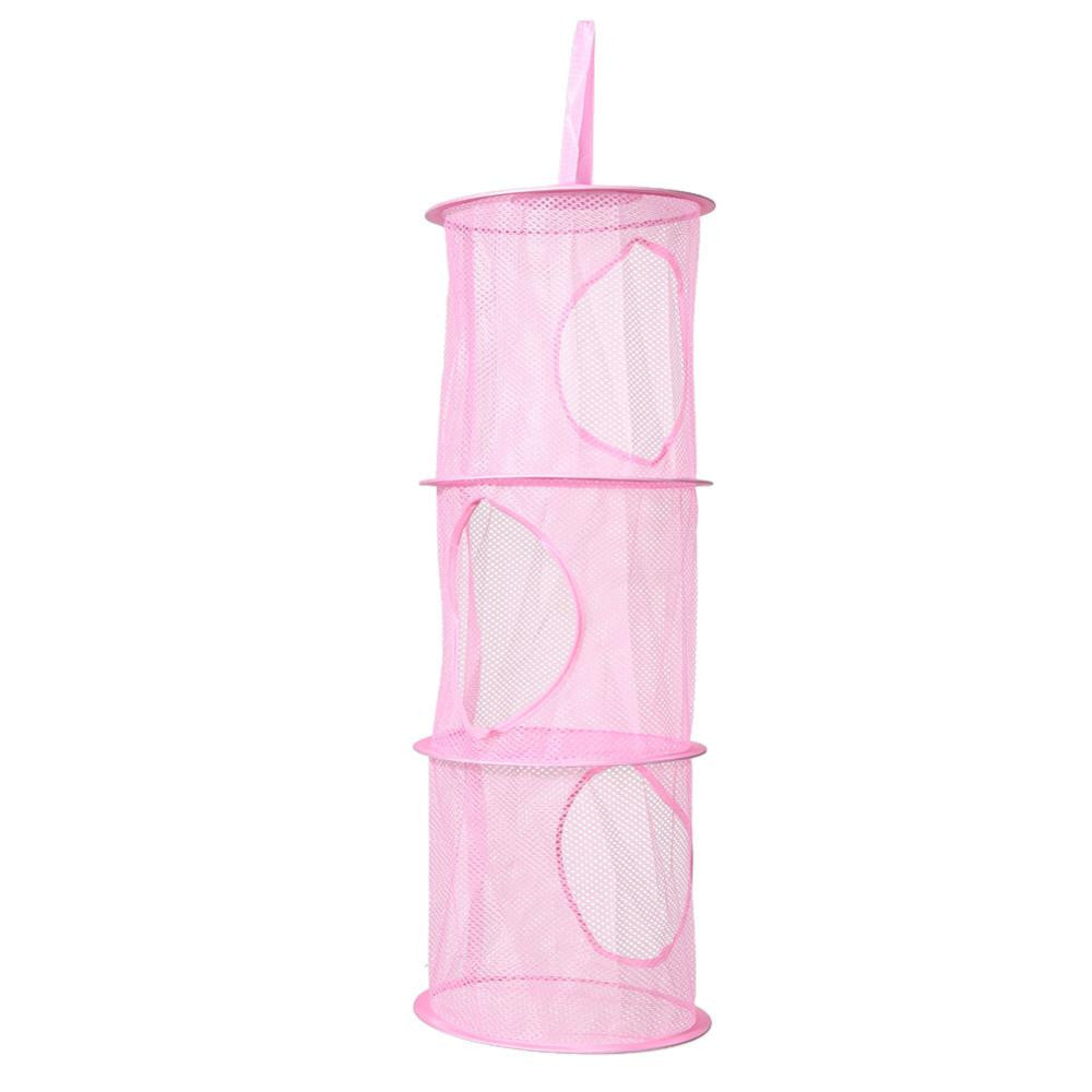 Online discount shop Australia - 3 Shelf Hanging Storage Net Kids Toy Organizer Bag Bedroom Wall Door Closet Organizers Basket for Toys