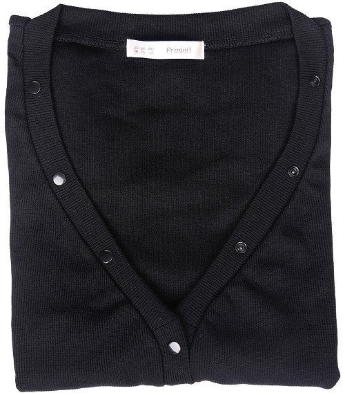 Preself Fall Women's Sexy Slim Short Cotton Knitted Bodycon Bandage Jumpsuit romper Bodysuit with Long Sleeve V-Neck One-Piece-Dollar Bargains Online Shopping Australia