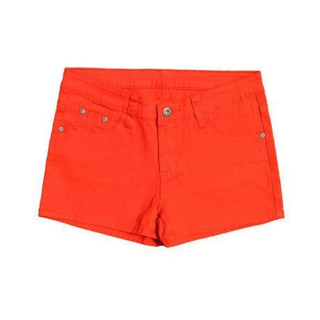 Shorts Summer Women Neon Casual Shorts Fashion Cute White Black Ladies Pencil Shorts 12 Colors