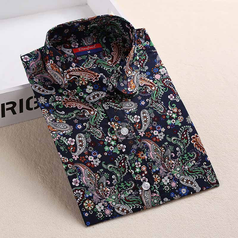 Online discount shop Australia - Blouse Shirt Women Long Sleeve Shirts women Cotton Casual Blouses Plus Size Women Clothing Blouse