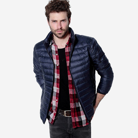 Online discount shop Australia - Mens Duck Down Jacket Men Solid Breathable Jackets Men Outdoors Coats Parka chaqueta hombre Plus Size 3XL