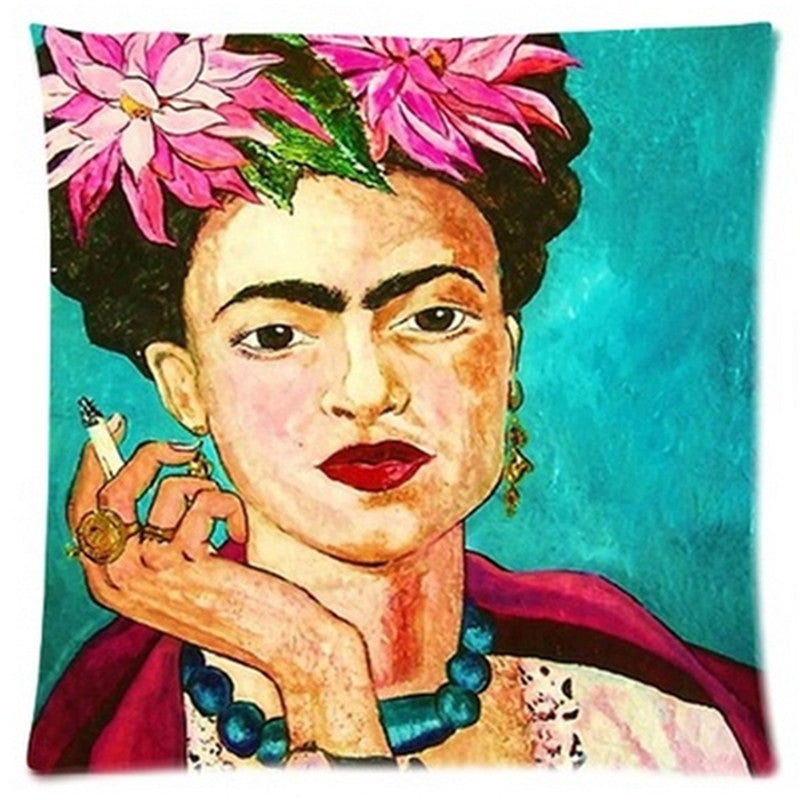 Online discount shop Australia - Cushion Cover Pillow Case Firm Flower self-portrait Sofa Butterfly Bedroom Home Decorative Throw Pillow Cover