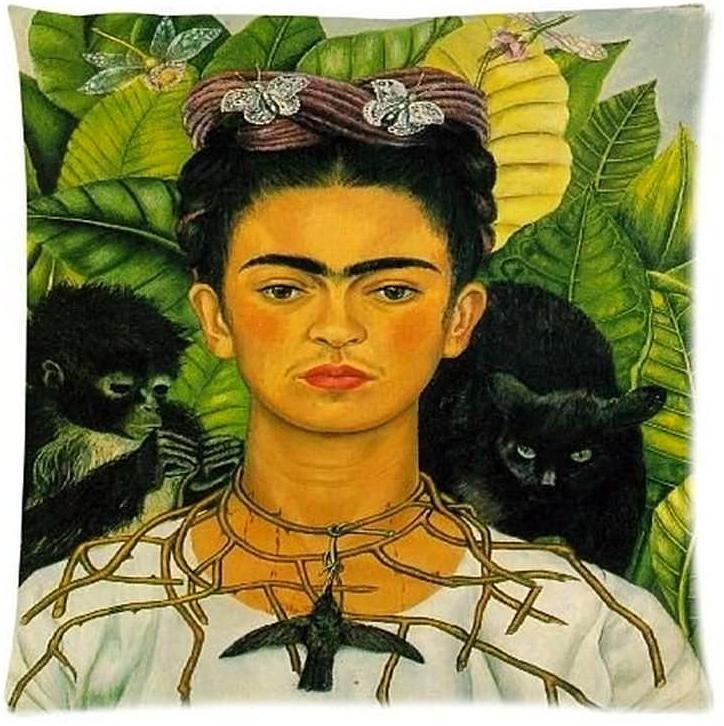 Online discount shop Australia - Cushion Cover Pillow Case Firm Flower self-portrait Sofa Butterfly Bedroom Home Decorative Throw Pillow Cover