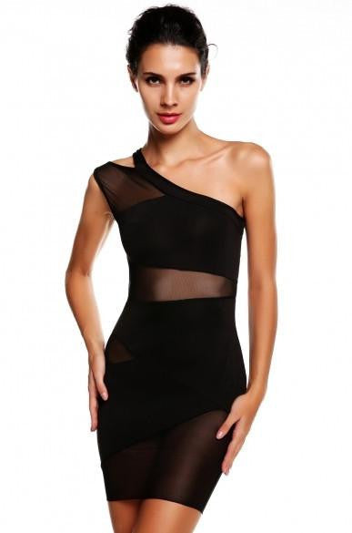 Summer Mini Nightclub Bandage Dress Women Bodycon Ladies Splicing Lace bandage Pencil dress vestidos