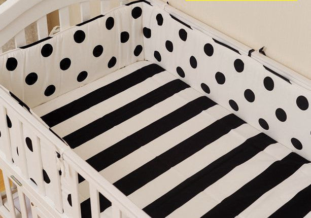Online discount shop Australia - (1pcs bumper only)Fashion hot crib bumper infant bed,baby bed bumper fashion /star/dot/tree,safe protection for baby use