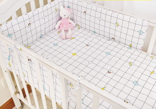 Online discount shop Australia - (1pcs bumper only)Fashion hot crib bumper infant bed,baby bed bumper fashion /star/dot/tree,safe protection for baby use