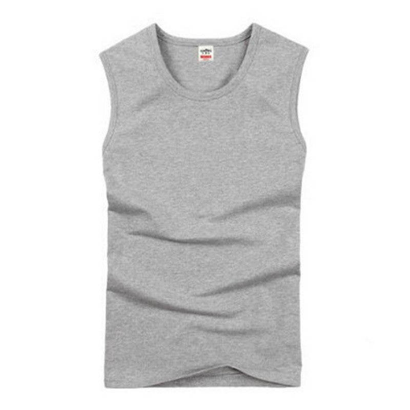 Tank Top Men Undershirt Brand High Men's Vest Bodybuliding Clothing Singlets Men's Sleeveless D4151
