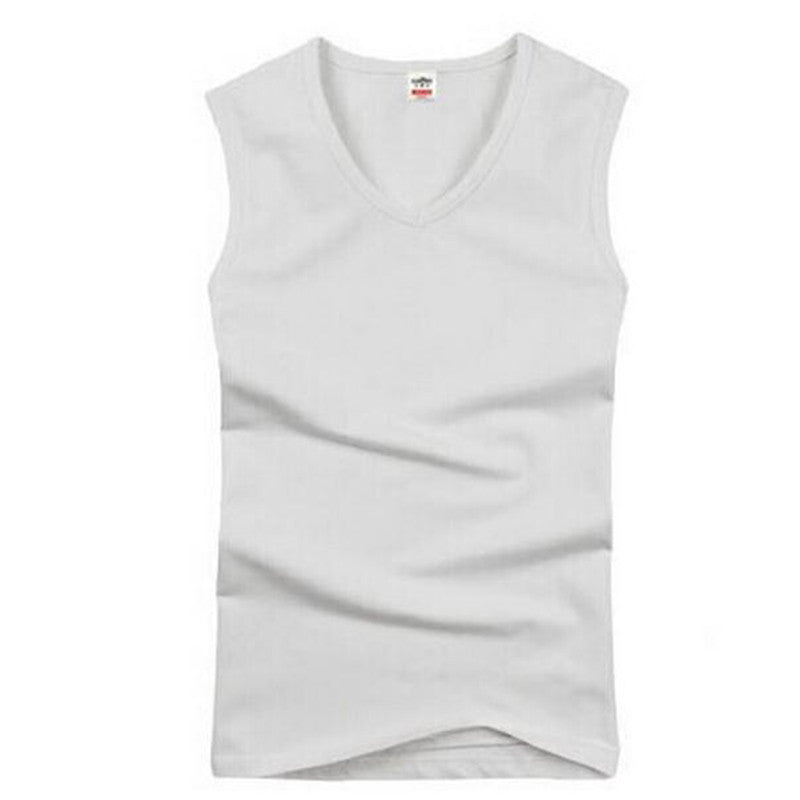 Tank Top Men Undershirt Brand High Men's Vest Bodybuliding Clothing Singlets Men's Sleeveless D4151