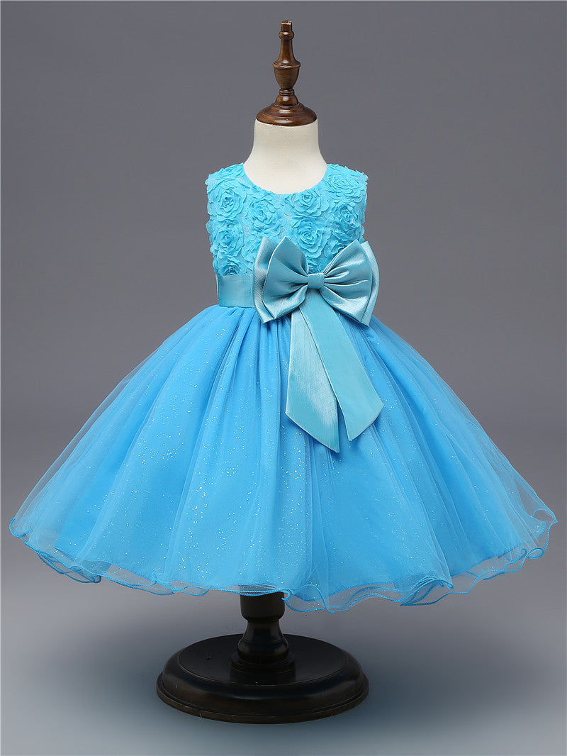 Online discount shop Australia - Children's Christmas Dresses For Girls Wedding Party Baby Girl Princess Birthday Baptism Dress Teenager Girl Clothing