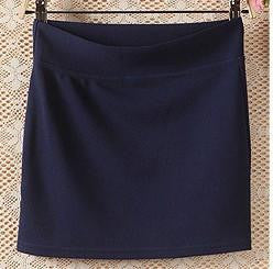 Trend Knitting High Candy color Packet buttock professional A-line skirt Summer short mini skirt women