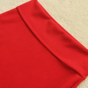 Trend Knitting High Candy color Packet buttock professional A-line skirt Summer short mini skirt women