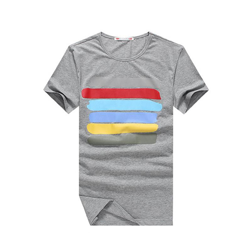 style cotton mens t shirt Clothing Slim T-shirt T-shirts men tops tees tshirts print t-shirt Y015