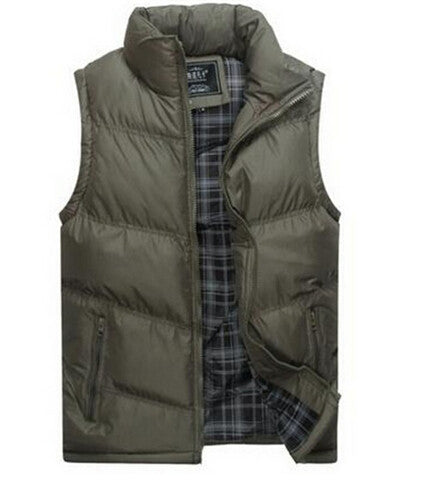 Online discount shop Australia - Brand New Men's Fashion Outerwear Leisure Casual Vest Men Coat Warm Sleeveless Jacket Men Military Waistcoat D3135