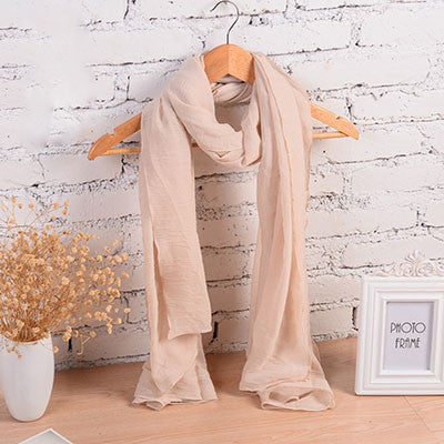 Fashion Pure Women Scarf Long Cotton Candy Colors Shawl 18 Colors Warm Soft Women Muffler