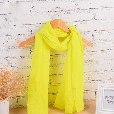 Fashion Pure Women Scarf Long Cotton Candy Colors Shawl 18 Colors Warm Soft Women Muffler