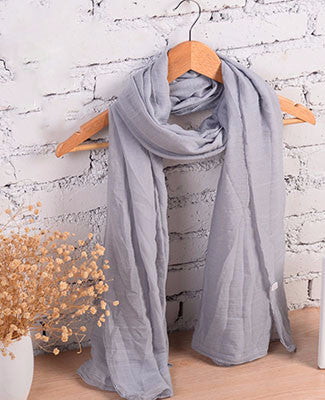 Fashion Pure Women Scarf Long Cotton Candy Colors Shawl 18 Colors Warm Soft Women Muffler