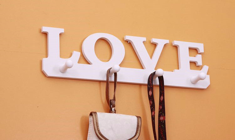 Online discount shop Australia - 1Pcs "Sweet Home" Shelves Hat Key Holders Storage Shelf hanging hooks Wall Mounted Rack Home Holder Storage Hanger Decoration