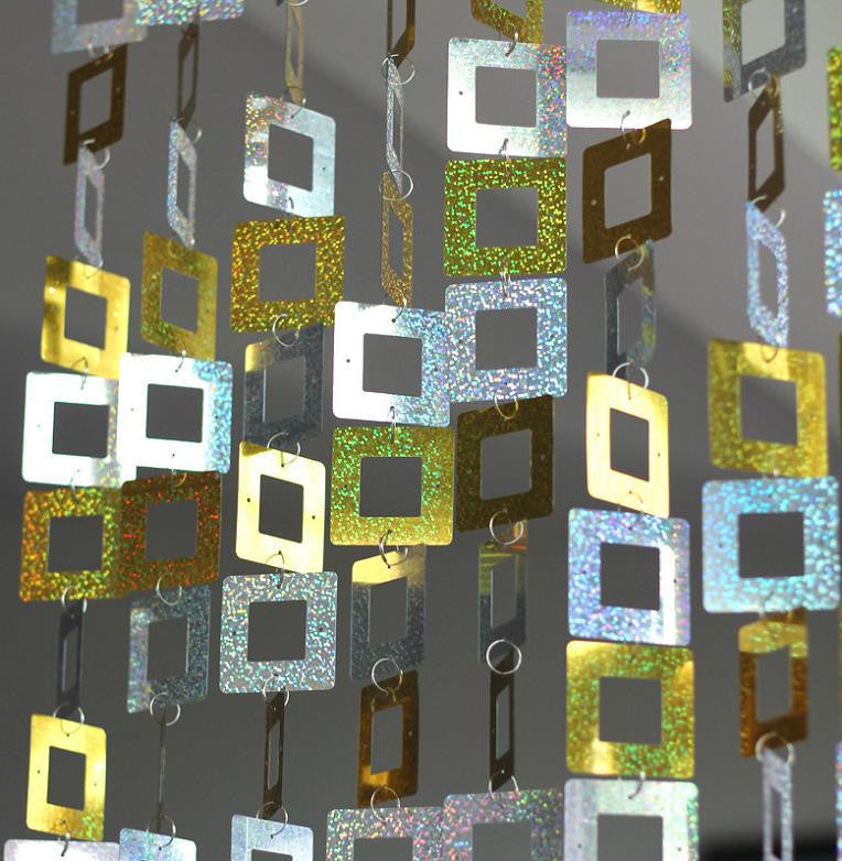 Online discount shop Australia - Festival Party supplies PVC sequins Curtain Interior Decorative curtains Wedding supplies