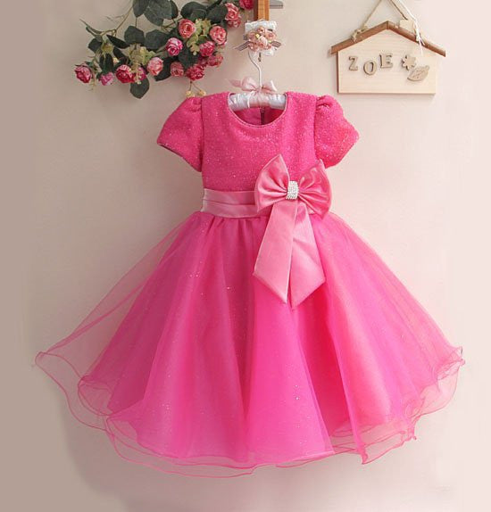 Online discount shop Australia - Elegant dress party baby girl princess dress clothing many colors 1272