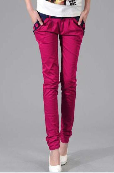 Women's Fashion pencil Trousers Ladies casual harem pants