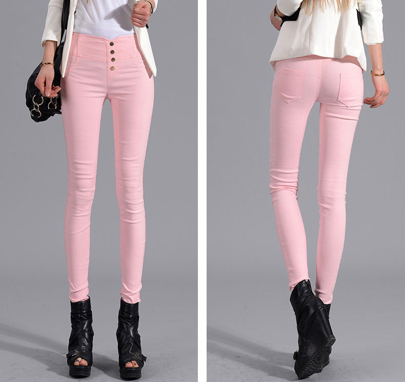 Online discount shop Australia - Elegant Women Work Wear Plus Size Slim High Waist Stretch Pencil Pants Women Trousers Leggings