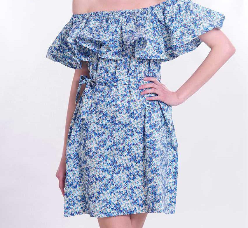 summer dress women dress ruffle plus size Sleeve Off Shoulder womens summer beach dresses
