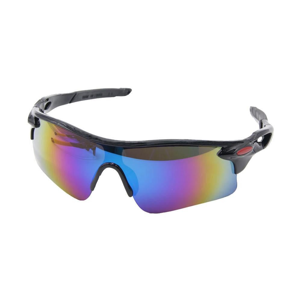 Sports Sunglasses for Men & Women Windproof UV400 Cycling Running Driving Fishing Golf Baseball Softball Hiking Glasses Eyewear