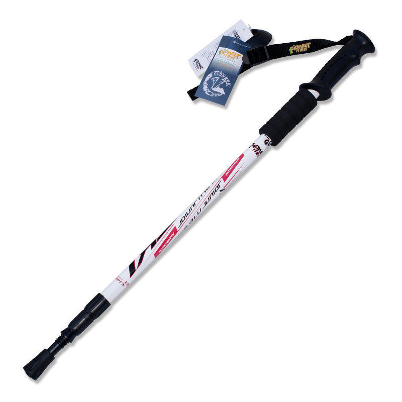 1PC Adjustable AntiShock Trekking Hiking Walking Stick Pole 3-section 66cm-135cm/ 26 " to 53 " with Drop-Dollar Bargains Online Shopping Australia