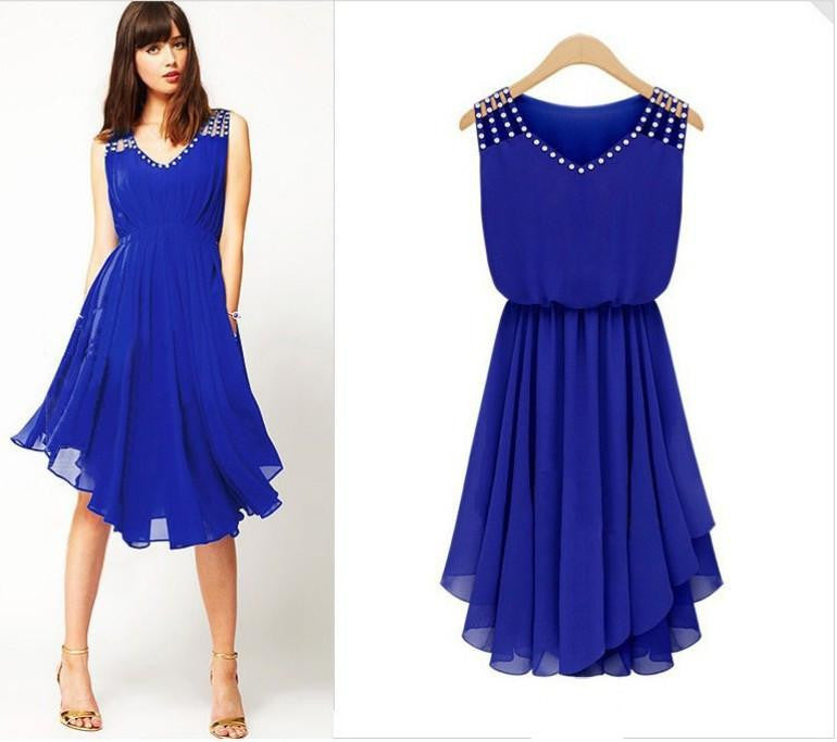 Summer Dress Plus Size Black Elegant Party Dresses Chiffon Bodycon Beach Dress Sundress Celebrity