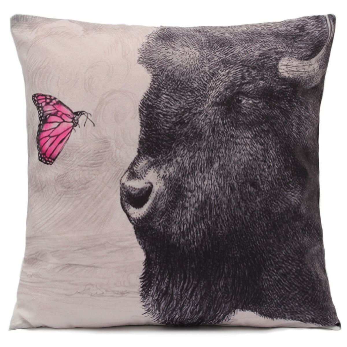 Online discount shop Australia - 6 style 3D Vintage Art Design Animal Dog Cat Wool Fabric Pillow Cushion Sofa Waist Throw Cushion case Retro Nostalgia Home Decor