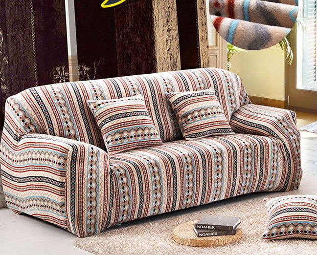 Pixel Stretch Sofa Slipcover,Fashion couch cover, Grey sofa cover