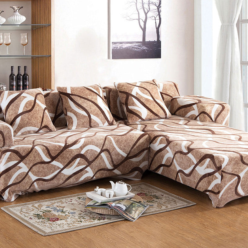 Pixel Stretch Sofa Slipcover,Fashion couch cover, Grey sofa cover